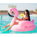 Miniatyrbild 3 av 5: Flamingoboj, Uppblåsbar Flamingo Vuxen Flytande Uppblåsbar Poolboj