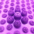 Pikkukuva 3 / 3: Perhoshierontajalkatyyny (violetti),