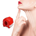 Miniatyrbild 1 av 5: Masseter trainer ansiktslyftande käktränare (röd trumpet)