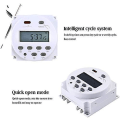 Miniatyrbillede 3 af 5: Elektronisk timer Dc12v 16a 28 Programmer Programmerbar LCD-skærm