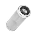 Miniatyrbillede 4 af 8: Rustfrit stål akvarium fisketank mesh filter net dæk til rejer beskyttelse 12mm S diameter