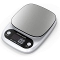 Miniatyrbild 1 av 5: Professionell digital köksvåg med LCD-skärm och tarafunktion Silver