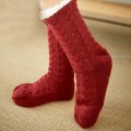 Pikkukuva 2 / 4: Naisten talvifleece-luistamattomat thermal Wine Red