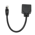 RJ45 Ethernet Adapter 1 til 2 Port Udvidelseskabel Transmissionssplitter til CAT7 Netværk
