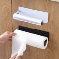 Pikkukuva 4 / 5: Paperipyyhepidike, seinälle kiinnitettävä keittiöpaperiteline, ei porattavia paperipyyhepidikkeita, metallinen keittiörullapidike, itsenäinen