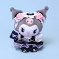 Pikkukuva 2 / 3: Pehmo sarjakuva täytetty nukke koululaukku riipus Kid 10cm Hold Bear Kuromi
