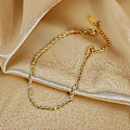 Miniatyrbillede 2 af 5: Armbånd Sample Style Daily Outfit Metallic Element B1513