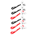 Pikkukuva 2 / 3: 6 kpl Avain Lyhyt Lanyard Avaimenperä Hihnat Matkapuhelimen avaimenperä