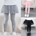 Pikkukuva 2 / 5: Baby pitsihame leggingsit grey 140cm