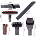 Miniatyrbillede 3 af 5: Børstesæt tilbehør til Dyson V8 V7 Støvsuger med Adapter, Total Clean Dele til Dyson V6 DC45 DC35 DC52 DC29 DC6