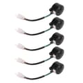5 st universell backhornssummer 110‑120db backlarm 12V‑60V för elektrisk trehjuling skoter