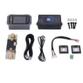 Batterimonitor 400A 2,4-tums Ultra Clear Display Shunt 0-120V Spänningsströmmätare