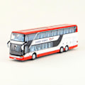 Miniatyrbillede 4 af 5: 1:32 Skala Setra S 431 Dt Bus Sightseeing Legetøjsbil Porswon Diecast Model Træk tilbage Lyd og lys Uddannelseskollektion Gift Kid