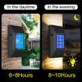 Miniatyrbild 3 av 5: Vägglampa inomhus/utomhus 2-pack svart LED-vägglampa Vattentät IP65 justerbar lampa lampa justerbar upp och ner Desi