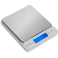 Miniatyrbillede 1 af 5: 3000g/0,1g præcisionsvægt, køkkenvægt/lommevægt/smykkevægt, elektronisk højpræcisionsvægt, baggrundsbelyst LCD-skærm