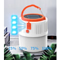 Miniatyrbillede 4 af 5: udendørs solcellelampe, udendørs campinglampe, solcelle genopladeligt campinglys, solar V66[ USB, 42 3 lithium batterier] 100W 5-8 timer