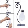 Pikkukuva 3 / 4: Hydroponic Planter Ornament Iron Desktop Maljakko (musta [26*12*8cm]) kodin ja puutarhan sisustamiseen