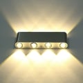 Miniatyrbillede 2 af 5: 8W varm hvid led væglampe indendørs lampet køkken trappe soveværelse entre stue væglampe, natlampe, til indendørs