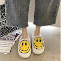 Pikkukuva 3 / 5: Smiley Face Pehmeät Pehmoiset Mukavat Lämpimät Slip-on Tossut
