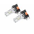 Miniatyrbillede 1 af 5: 2 stk HID Hvide 80W H15 LED-pærer Lys Bilforlygte Lampe High Power H15 Kørelys Lampe Bil LED-pærer