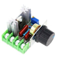 Miniatyrbillede 3 af 3: 2000W tyristor højeffekt elektronisk spændingsregulator, hastighedsregulering, temperaturregulering