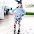 Pikkukuva 3 / 5: Lasten Mickey ja Minnie leggingsit Grey 4-5 Years