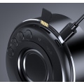 Miniatyrbillede 2 af 4: metal bluetooth højttaler, mini trådløs aluminiumslegering subwoofer højttaler (guld),