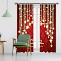 Miniatyrbild 5 av 5: Julgardin CL-022 B75*L165cm*2st
