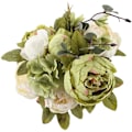 Miniatyrbillede 1 af 4: 2 stk falsk blomst, 13 hoveder, grøn champagne