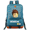 Miniatyrbillede 1 af 5: Virtual World Roblox Rygsæk Computertaske Student Skoletaske-farve-8 color-8