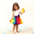 Miniatyrbillede 3 af 5: Tutu nederdel piger kage Tutu Pettiskirt Dans mini nederdel Fødselsdag Prinsesse Boldkjole Børn Børn Tøj 4 Lag Tyl Nederdele style 5