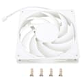 F140 Computer CPU Køler 14cm Lavt Støj Desktop Køleventilator Hvid