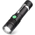 Miniatyrbillede 1 af 5: L50 USB Genopladelig LED-lygte 1200 Lumens Vandtæt 5 Modes Militær Taktisk Kraftig Led Lommelygte til Camping Hiki