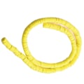 Miniatyrbillede 2 af 8: Gule Polymer Ler Skiveperler til DIY Smykker: Perfekt til Halskæder, Armbånd og Øreringe.