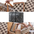 Miniatyrbillede 3 af 5: Praktisk opbevaringstaske Vandtæt Heavy Duty Rejsebagage Caddy Organizer Foldbar style2