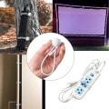 Miniatyrbild 4 av 4: Ball Bungee Cords 15cm,50 Stk White Tarp Bungee Balls Heavy Duty Canopy Tarp Tie Cords För camping, skydd, last, projektor