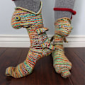 Miniatyrbild 3 av 4: Julnyhet stickade thermal Chameleon