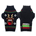 Miniatyrbillede 2 af 5: Overfrakker til hunde, Hunde Vintertrøje Julemønster Sweater Vinterstrikket frakke Kæledyrstøj Modetrøje Hunde Gif