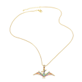 Miniatyrbild 5 av 5: Halsband Vintage Zircon Dino Modesmycken Ac8720 C