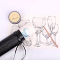 Miniatyrbillede 2 af 5: Udtrækkeligt rør til arkivopbevaring af plakater, illustrationer, planer, tegninger og ruller sort farve