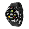 Miniatyrbillede 2 af 5: Vandtæt Puls Blodtryk Blod Iltovervågning bluetooth Sports Smart Armbånd Sort Velegnet til sport