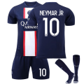 Miniatyrbild 1 av 2: Fotbollssats Fotbollströja Träningströja Neymar Blue/White 24（8-9Years）