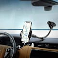Miniatyrbillede 4 af 4: Biltelefonholder Sugekop Bærbar bilholder til forrude med 360° rotation til smartphone, GPS-enheder