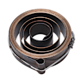 Miniatyrbillede 2 af 8: 19 mm bred boremaskine fjeder spindel fremføring retur spiral, 64 mm udvendig diameter til drejebænke og bordboremaskiner