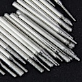 Miniatyrbillede 5 af 5: 90 stk diamantbor 3 mm skaft 120 korn slibeskive Borebit Gravering Diamantudskæringsform Boreværktøj Filering Polish Afgratning Til Glassten