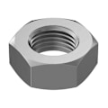 Pikkukuva 1 / 5: M12 kuusiomutterit (4 kpl) kuusiomutterit pulttiin - metallia karkealla kierteellä 1,9 * 0,8 cm (hopea)，Fonepro