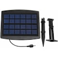 Miniatyrbillede 2 af 5: Oxygenator Oxygen Aerator 2 Bubble Stone Havedam Solar drevet vandpumpe