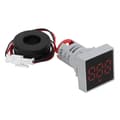 Digital Ampere Meter Panel Signal Indikatorlampa AC 220V AD16-22FS Röd