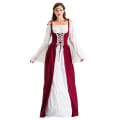 Miniatyrbillede 5 af 5: Dame Gothic Court Floor Dress Color3 XXL