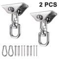 Pikkukuva 1 / 5: Riippumatossa ripustussarja, kapasiteetti Heavy Duty Rotate Swing Ultra kestävät koukut keinulle, tuoli, jooga, useita sisä-ulkokuntosali Style 2